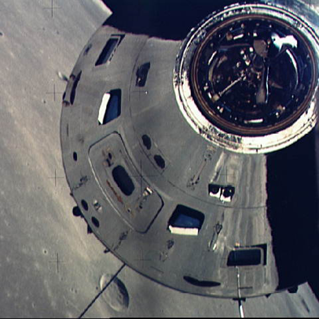 CM about to dock with LM